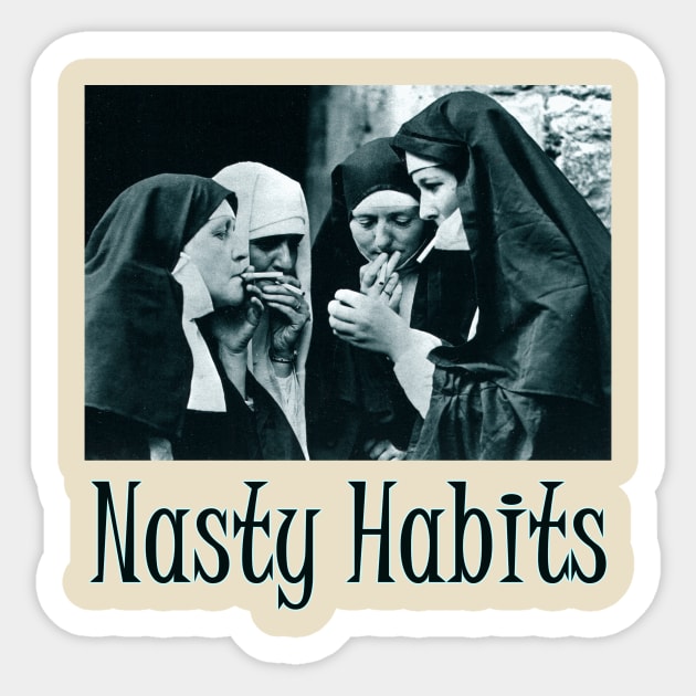 Nasty Habits Sticker by Naves